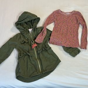 ☃️ 💚 BOGO 50 offer - see flyer! Little Lass top and jacket 5 for $15